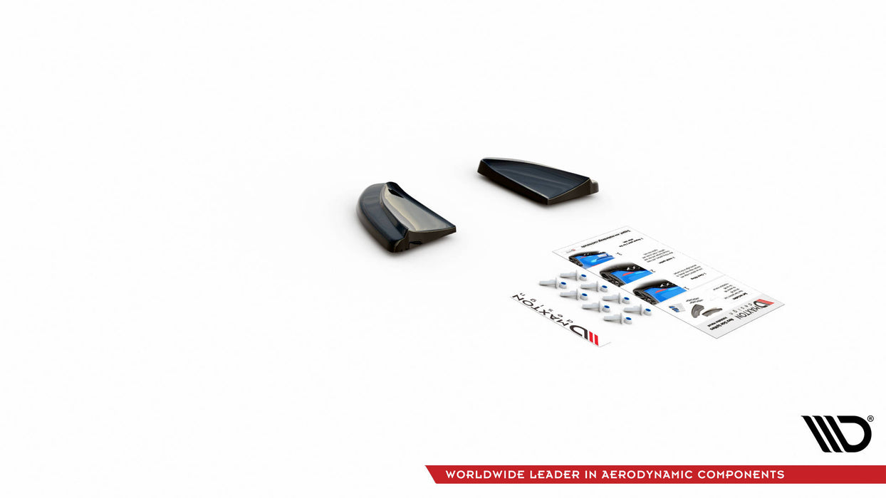 Maxton Design Rear Side Splitters Abarth 595 Mk1 Facelift