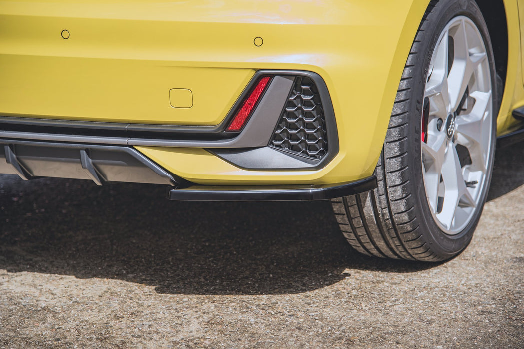 Maxton Design Rear Side Splitters Audi A1 S-Line GB