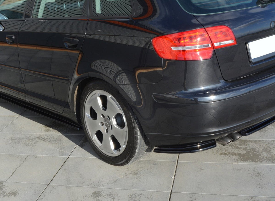 Maxton Design Rear Side Splitters Audi A3 Sportback 8P / 8P Facelift