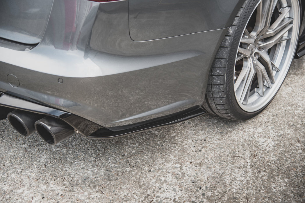 Maxton Design Rear Side Splitters Audi A6 / A6 C7 S-line/ S6 C7 Facelift