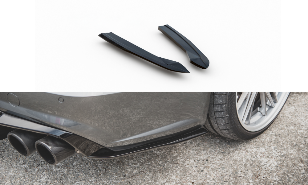 Maxton Design Rear Side Splitters Audi A6 / A6 C7 S-line/ S6 C7 Facelift