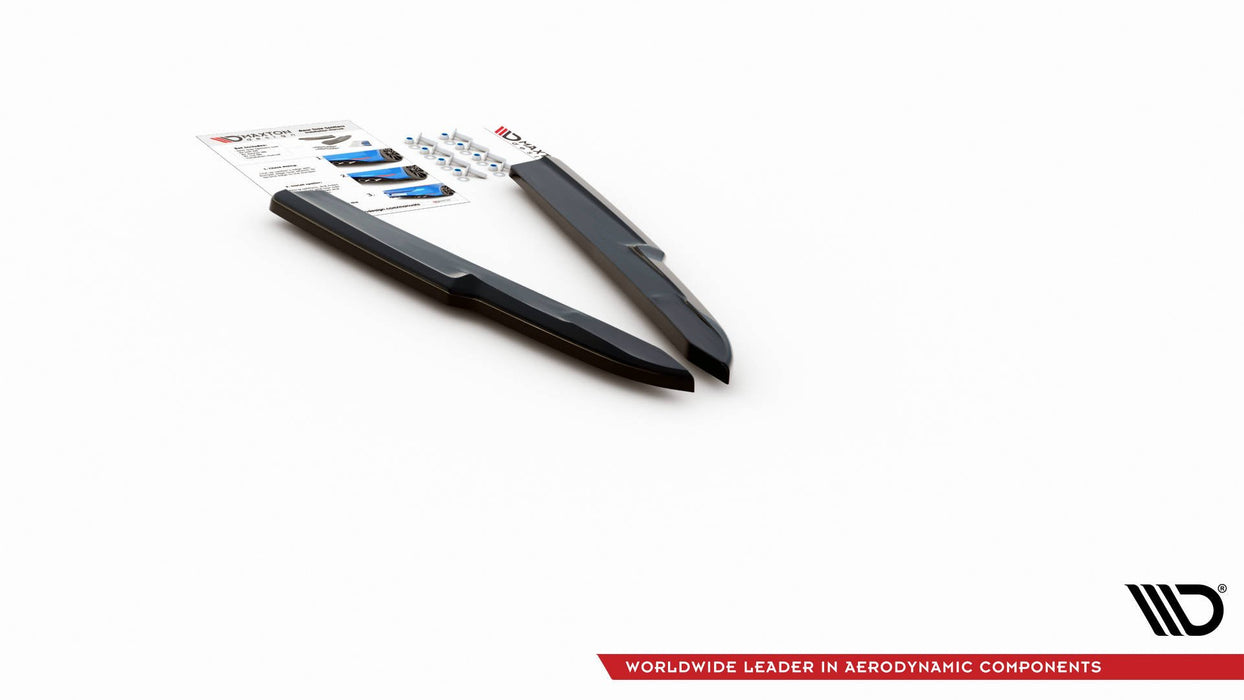 Maxton Design Rear Side Splitters Audi A6 S-Line / S6 C8 / C8 Facelift