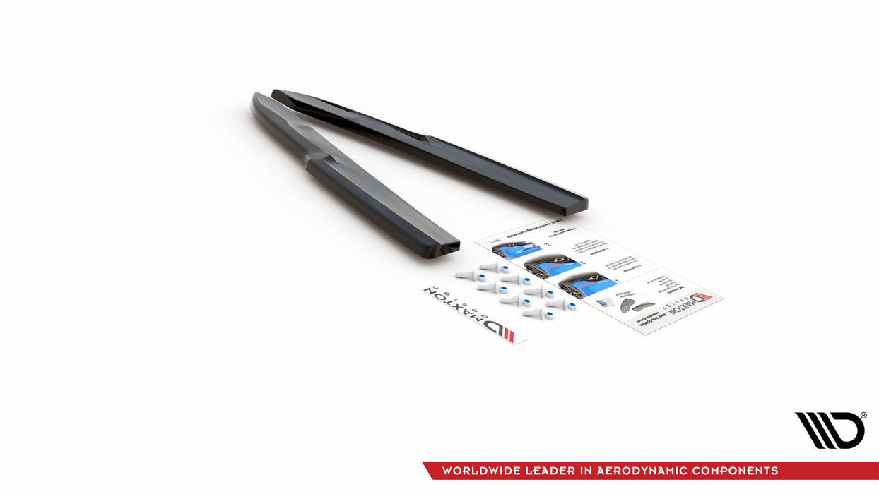 Maxton Design Rear Side Splitters Audi A6 S-Line / S6 C8 / C8 Facelift