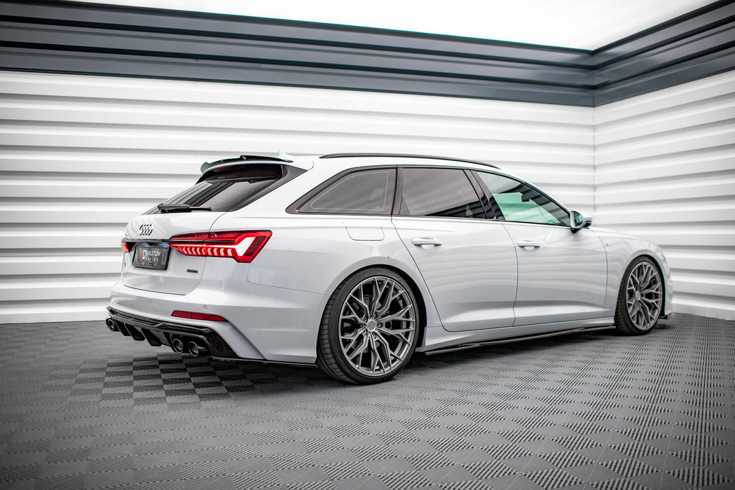 Maxton Design Rear Side Splitters Audi A6 S-Line / S6 C8 / C8 Facelift