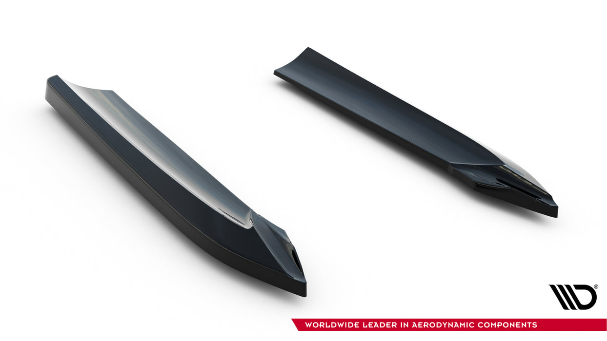 Maxton Design Rear Side Splitters Audi S7 / A7 S-Line C7