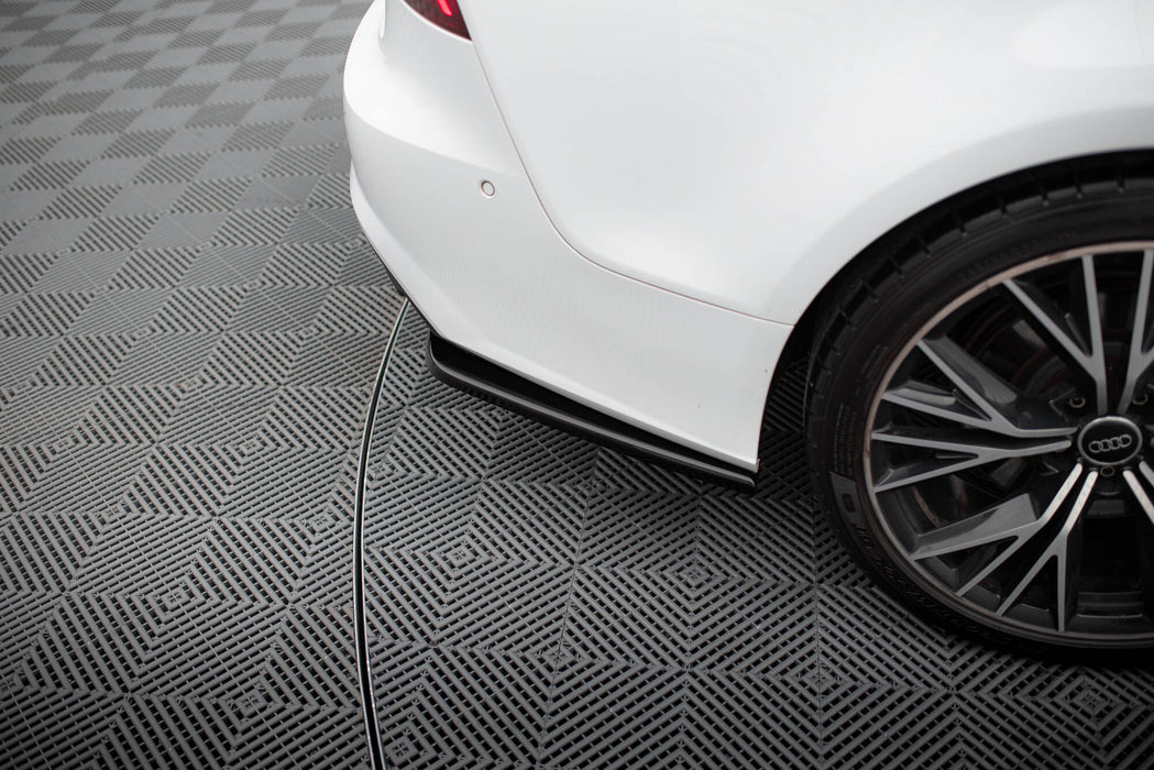 Maxton Design Rear Side Splitters Audi A7 S-Line Facelift