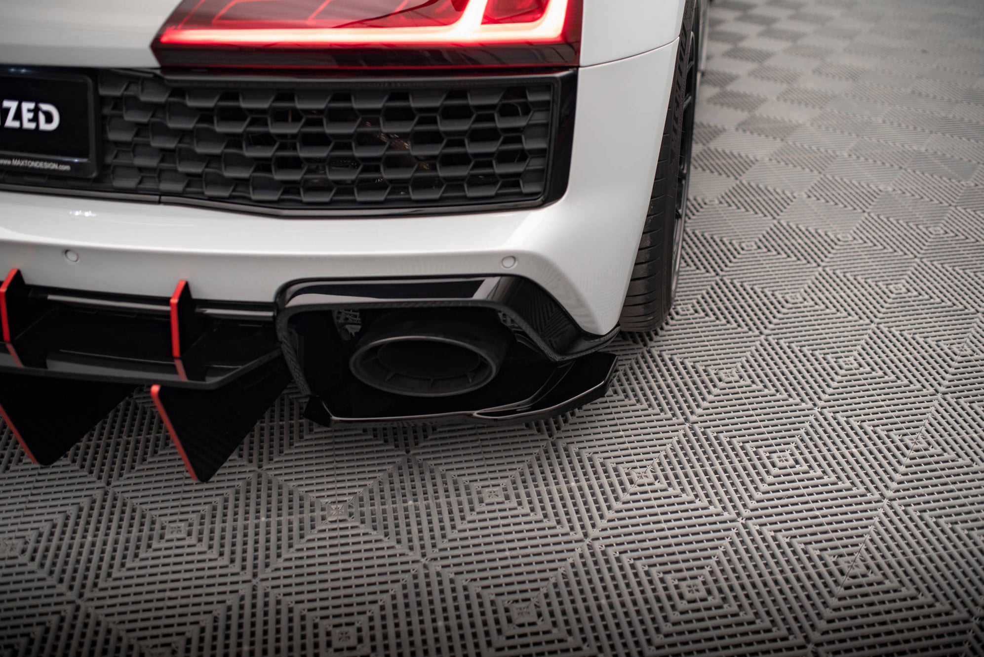Maxton Design Rear Side Splitters Audi R8 Mk2 Facelift — Maxton Design AU