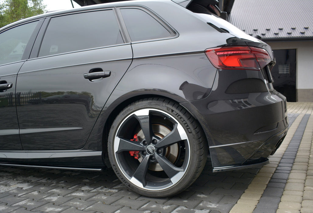 Maxton Design Rear Side Splitters Audi RS3 8V FL Sportback