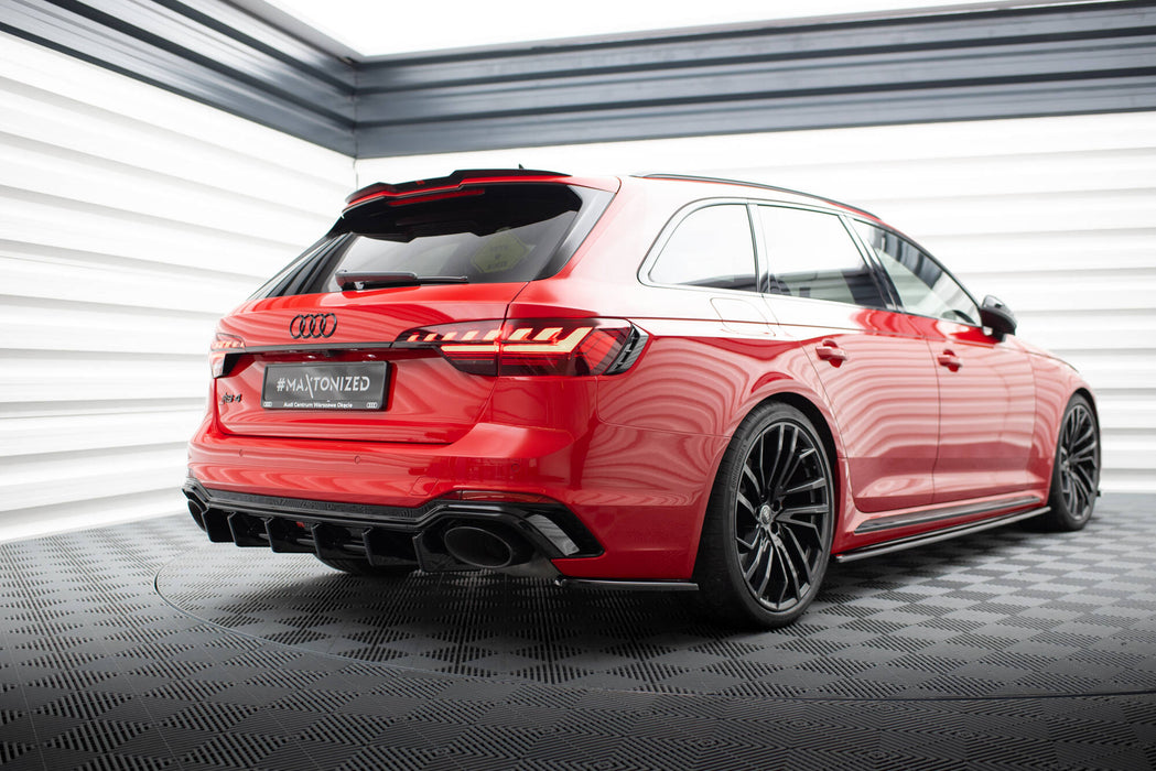 Maxton Design Rear Side Splitters Audi RS4 B9 / B9 Facelift