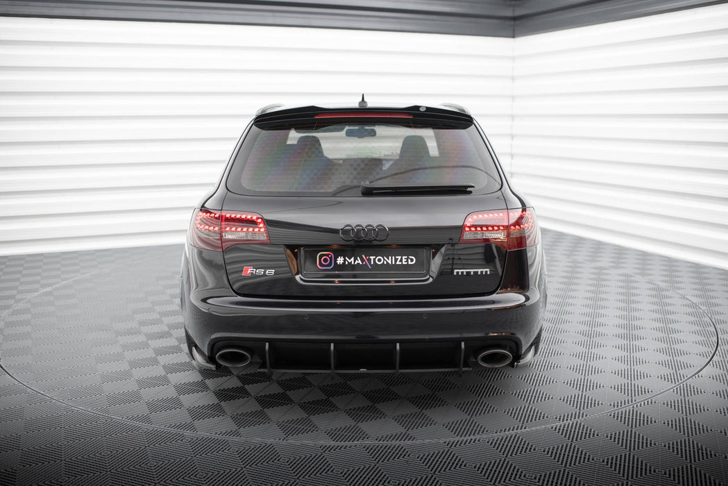 Maxton Design Rear Side Splitters Audi RS6 Avant C6