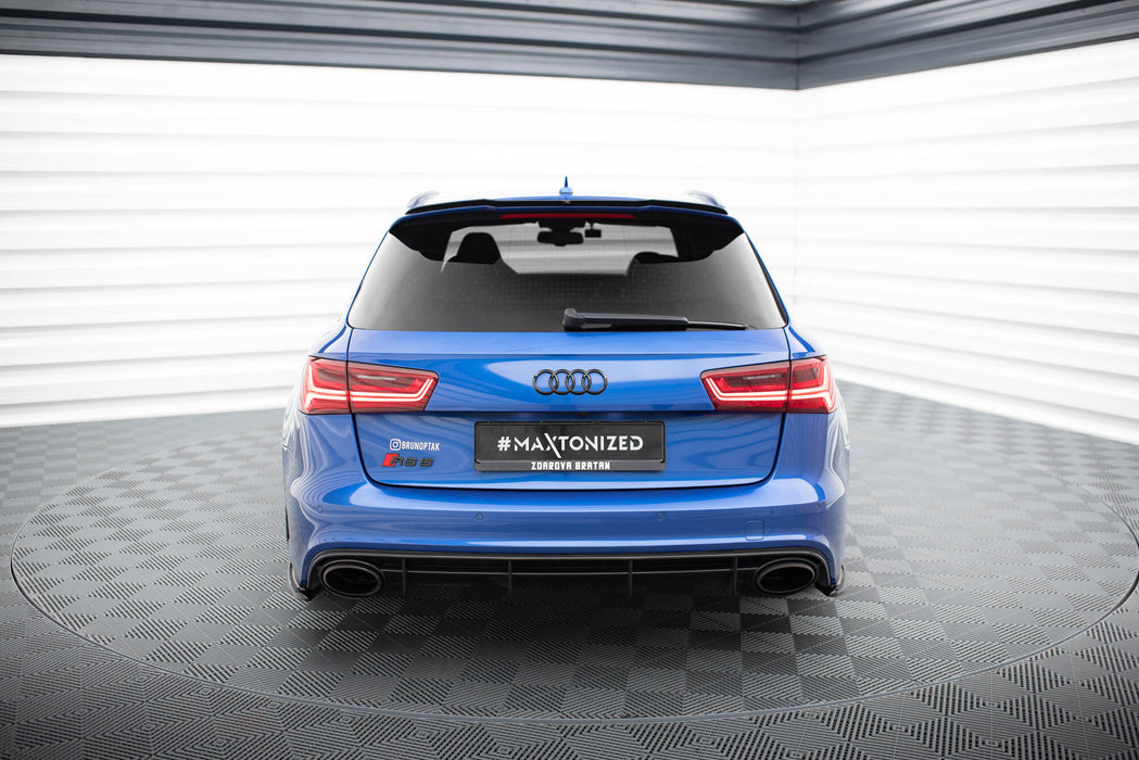Maxton Design Rear Side Splitters Audi RS6 C7 / C7 Facelift