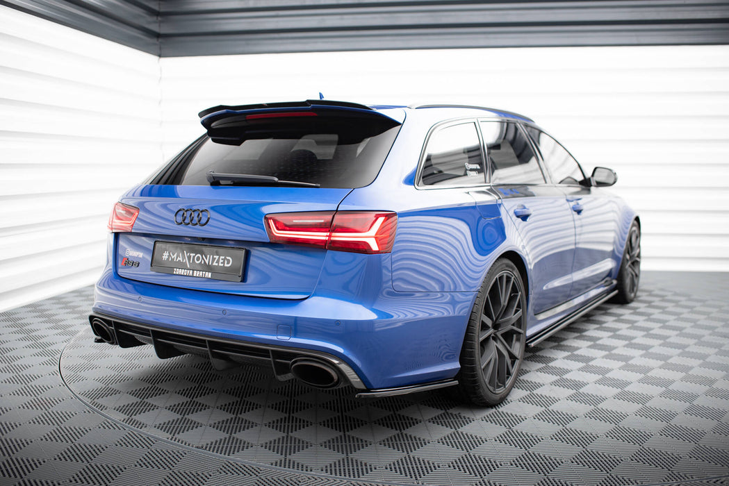 Maxton Design Rear Side Splitters Audi RS6 C7 / C7 Facelift