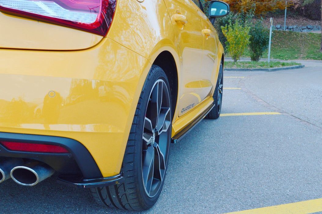 Maxton Design Rear Side Splitters Audi S1 8X