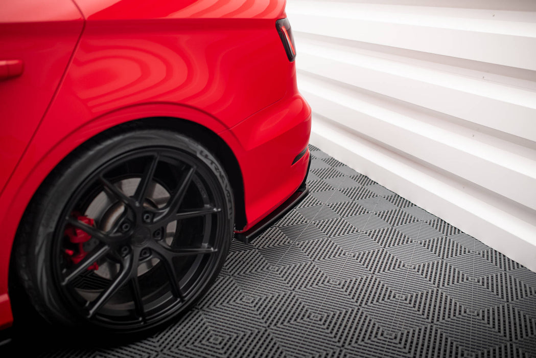 Maxton Design Rear Side Splitters Audi S3 Sedan 8V