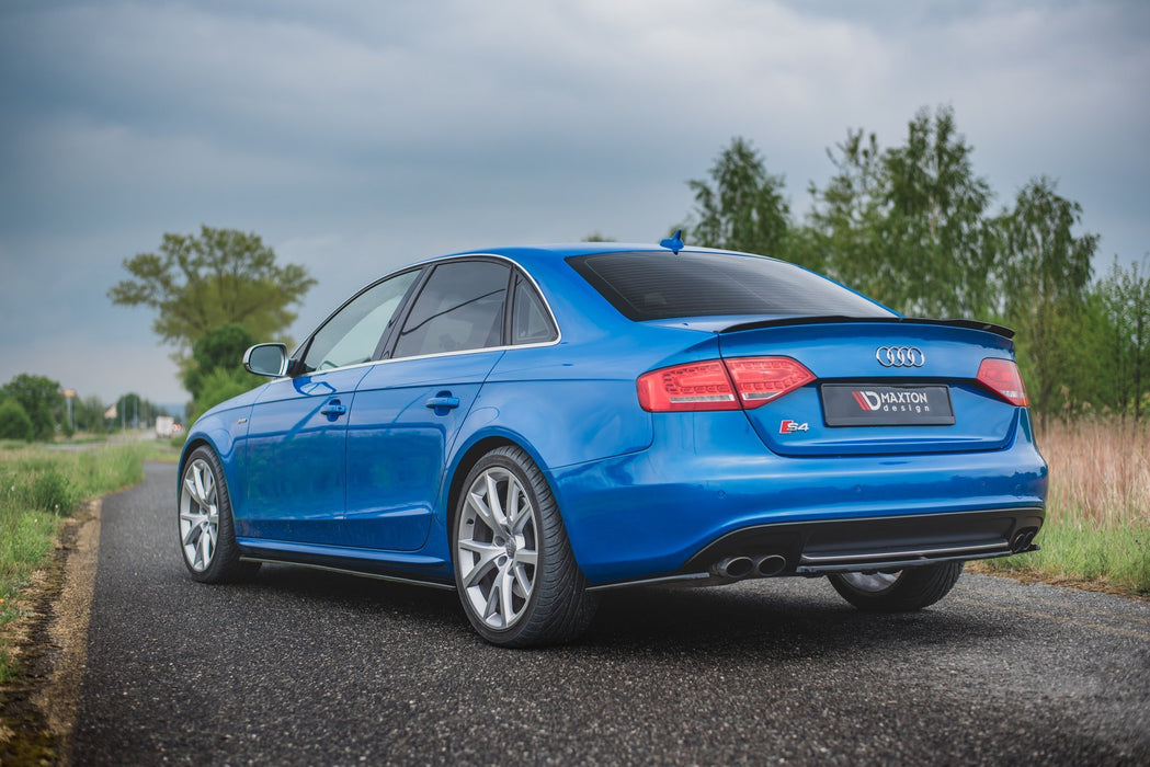 Maxton Design Rear Side Splitters Audi S4 / A4 S-Line B8 Sedan