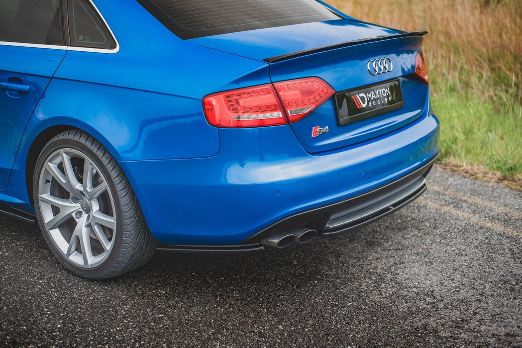 Maxton Design Rear Side Splitters Audi S4 / A4 S-Line B8 Sedan