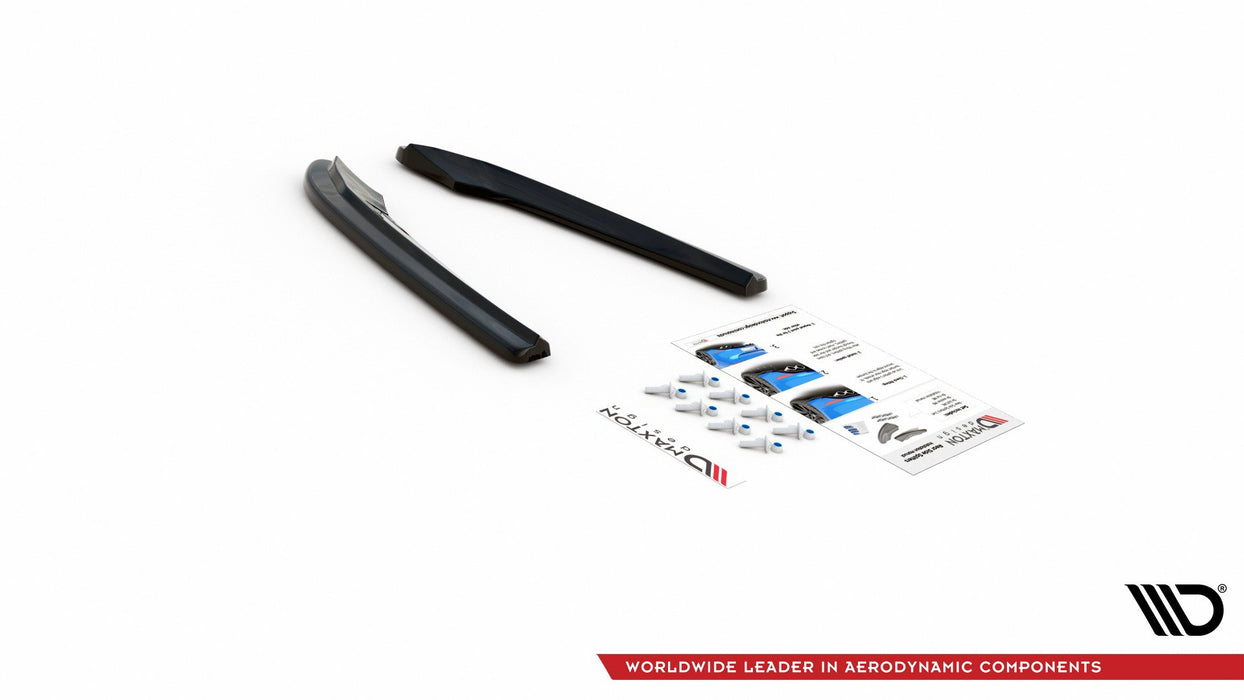 Maxton Design Rear Side Splitters Audi S4 / A4 S-Line B8 Sedan