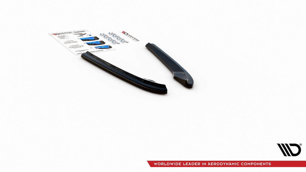 Maxton Design Rear Side Splitters Audi S4 / A4 S-Line B8 Sedan
