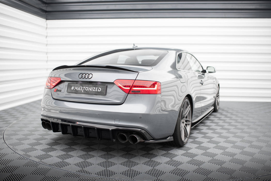 Maxton Design Rear Side Splitters Audi S5 / A5 S-Line Coupe 8T Facelift
