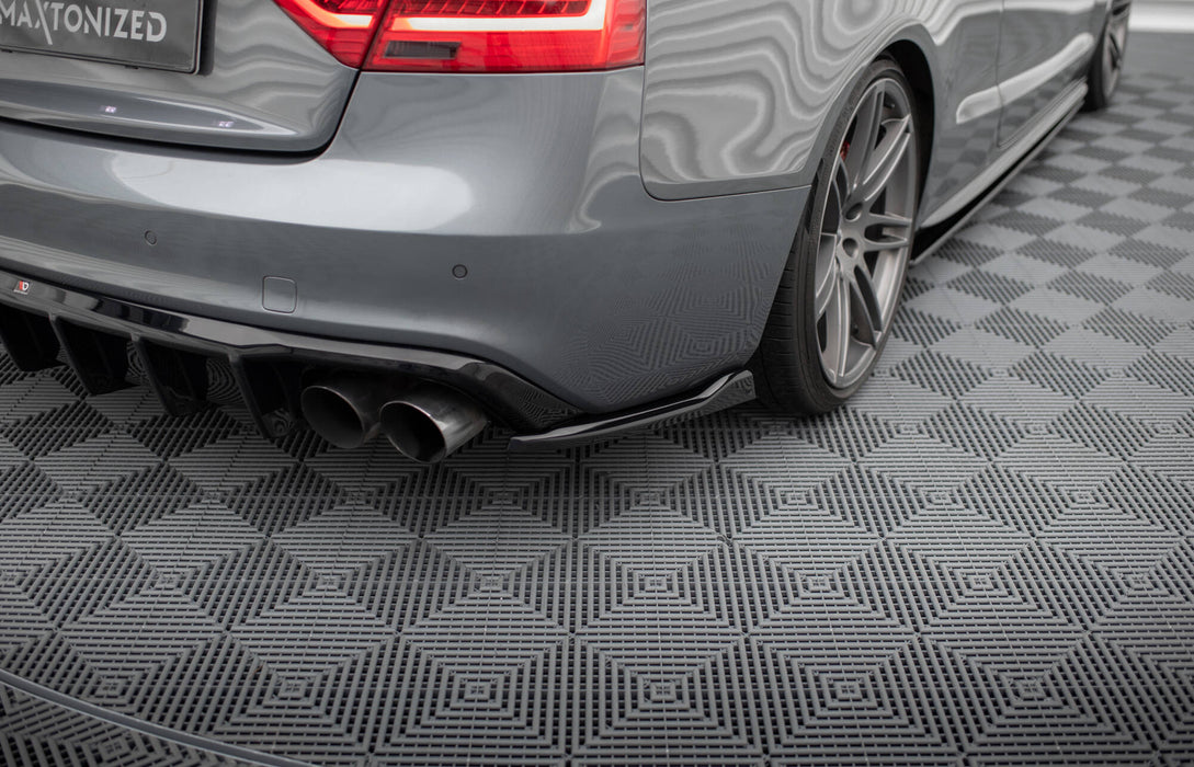 Maxton Design Rear Side Splitters Audi S5 / A5 S-Line Coupe 8T Facelift