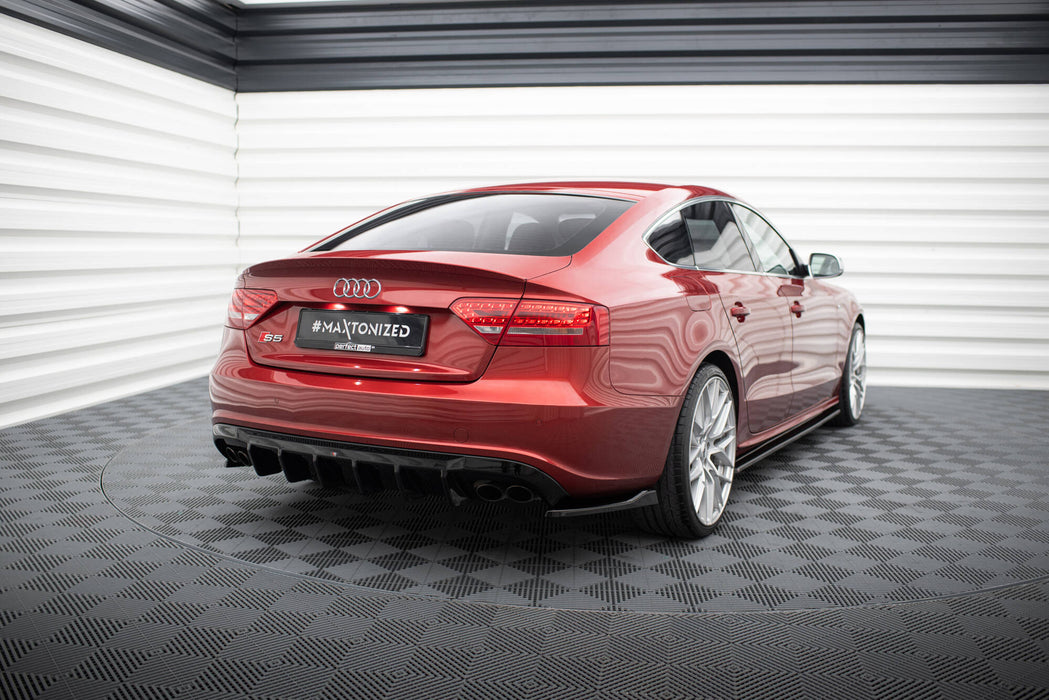 Maxton Design Rear Side Splitters Audi S5 / A5 S-Line Sportback 8T