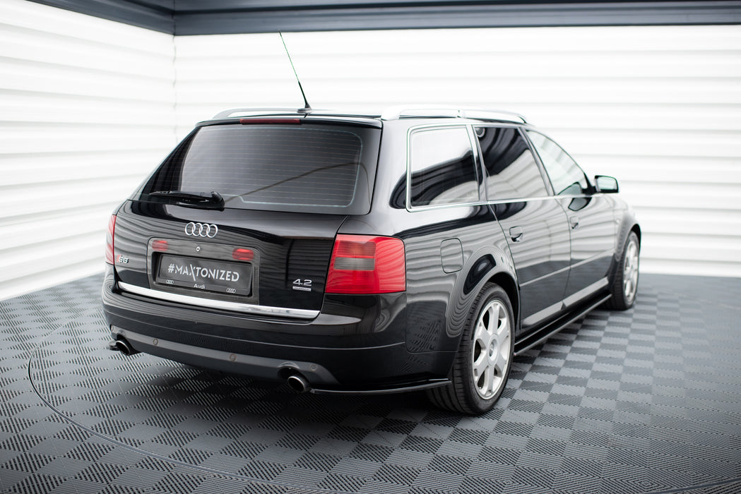 Maxton Design Rear Side Splitters Audi S6 C5