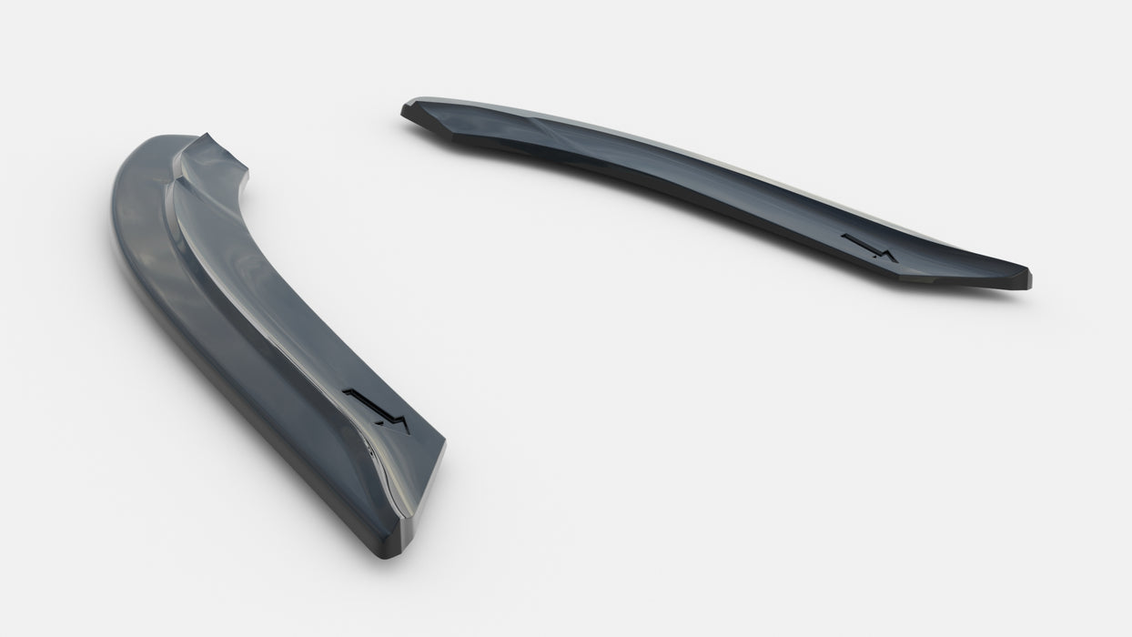 Maxton Design Rear Side Splitters Audi S6 C5