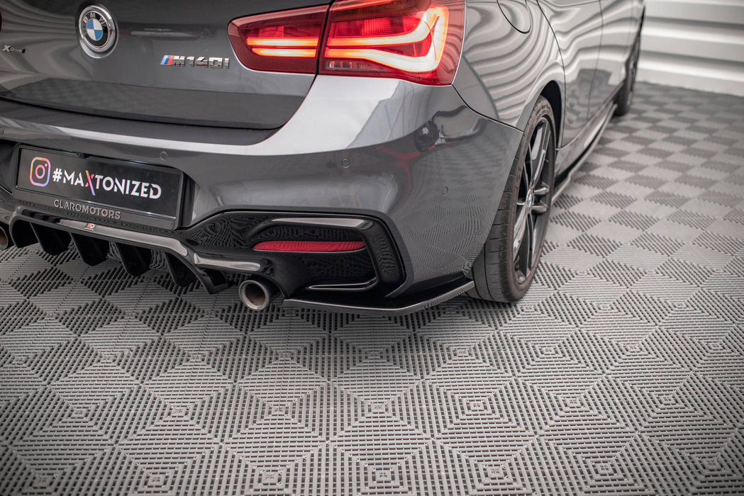 Maxton Design Rear Side Splitters BMW 1 F20 Facelift M-power
