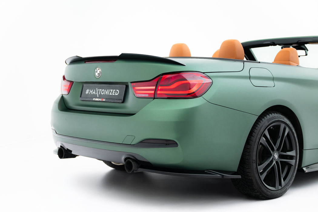 Maxton Design Rear Side Splitters BMW 4 Cabrio / Coupe F33 / F32