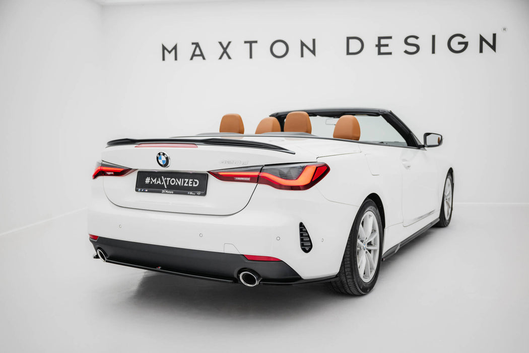 Maxton Design Rear Side Splitters BMW 4 Coupe / Cabrio G22 / G23
