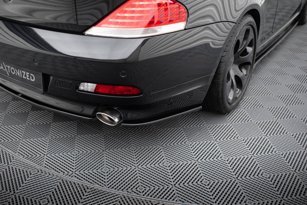 Maxton Design Rear Side Splitters BMW 6 Coupe E63 / Cabrio E64