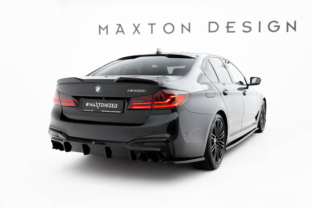 Maxton Design Rear Side Splitters BMW M550i Sedan G30