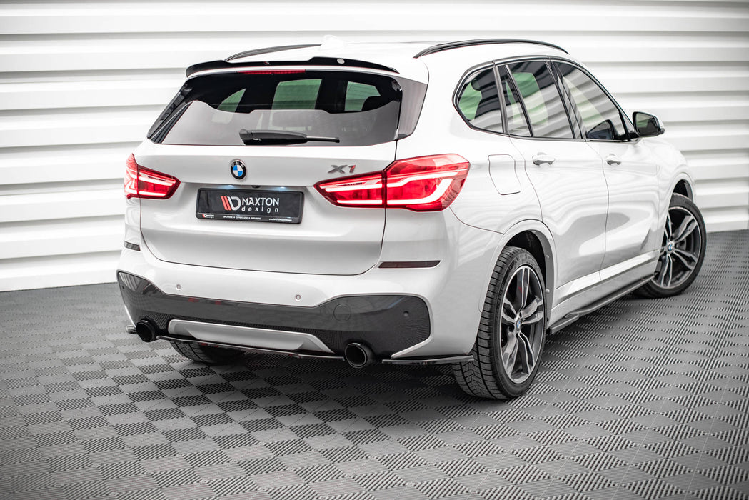 Maxton Design Rear Side Splitters BMW X1 M-Pack F48 / F48 Facelift
