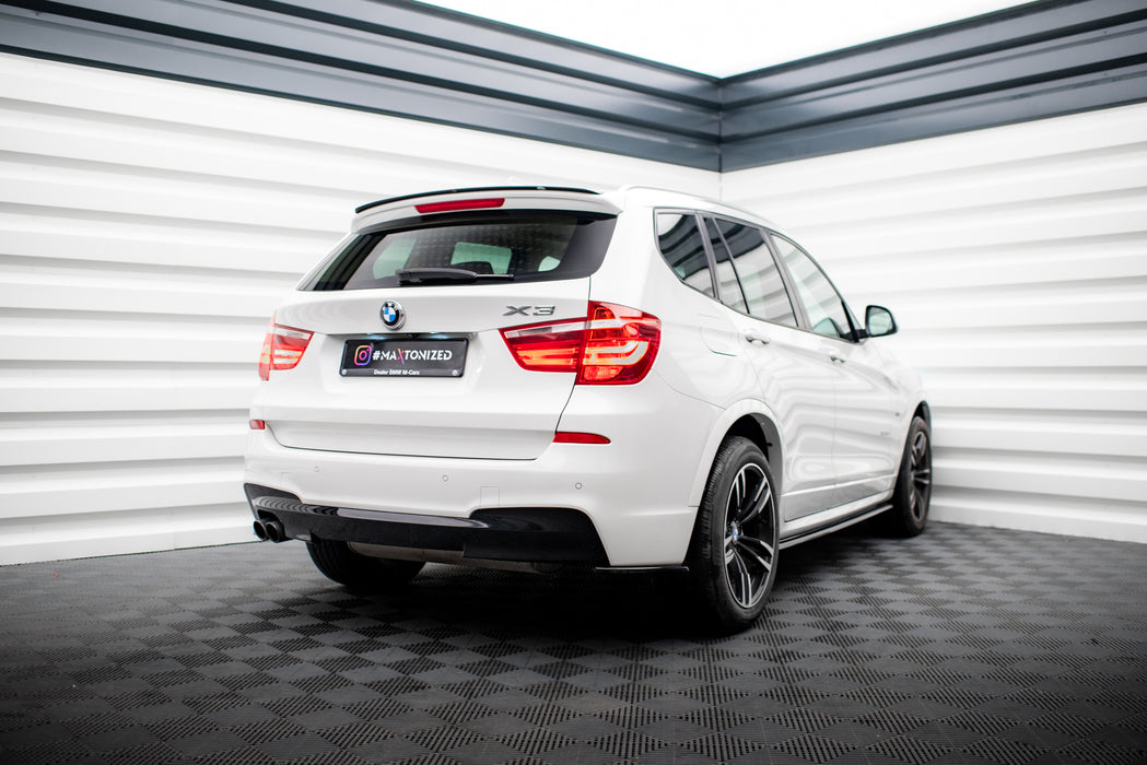 Maxton Design Rear Side Splitters BMW X3 M-Pack F25 Facelift