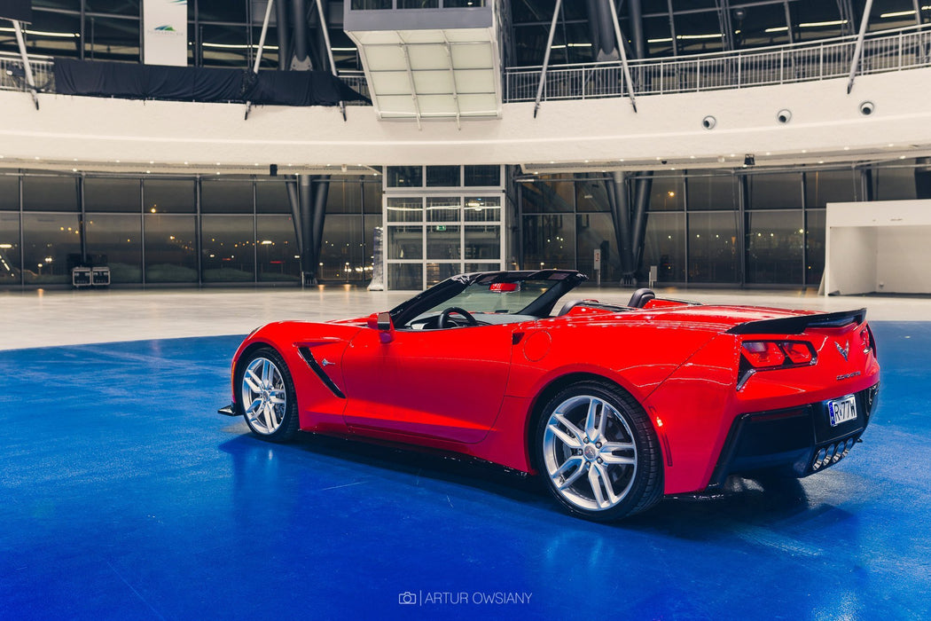Maxton Design Rear Side Splitters Chevrolet Corvette Stingray C7