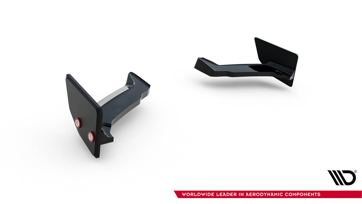 Maxton Design Rear Side Splitters + Flaps Toyota GR Yaris Mk4 Facelift