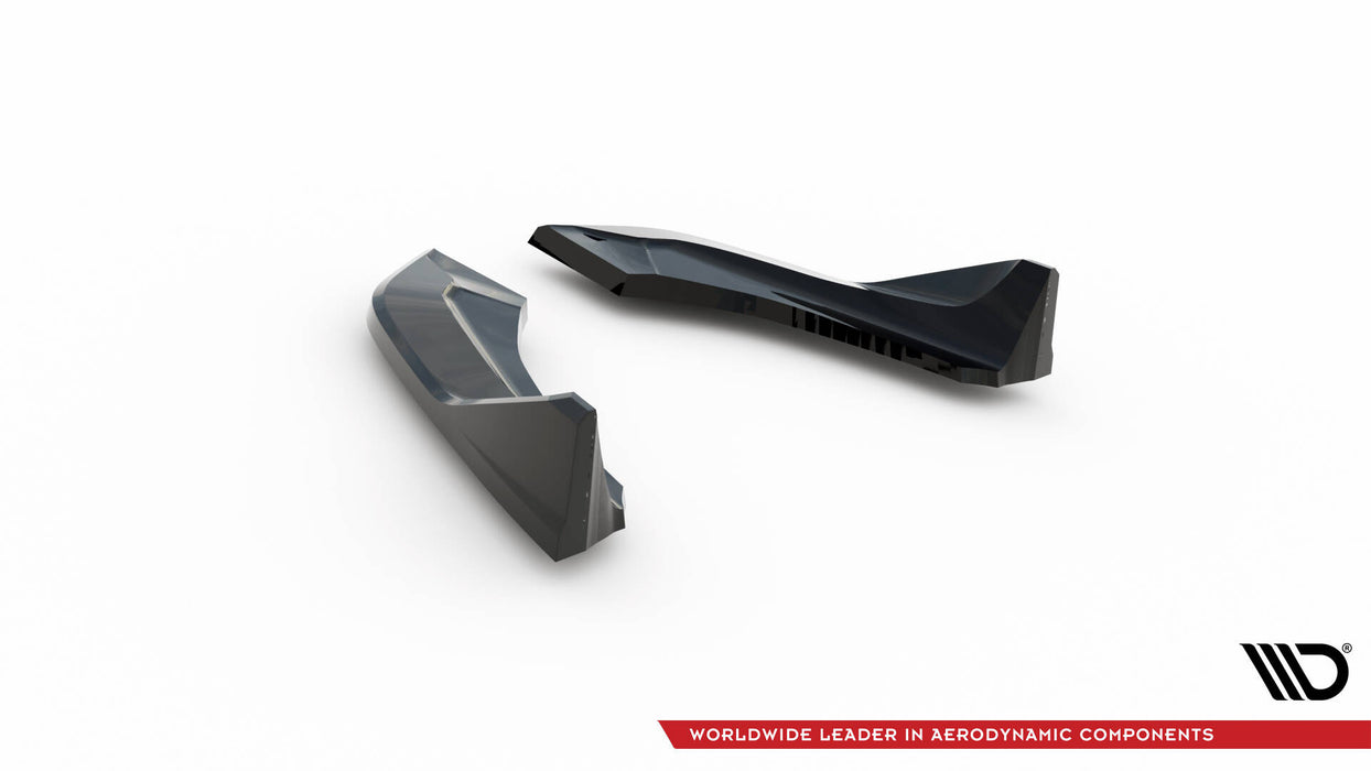Maxton Design Rear Side Splitters (For rear valance V.3) BMW 1 M-Pack / M140i F20 Facelift