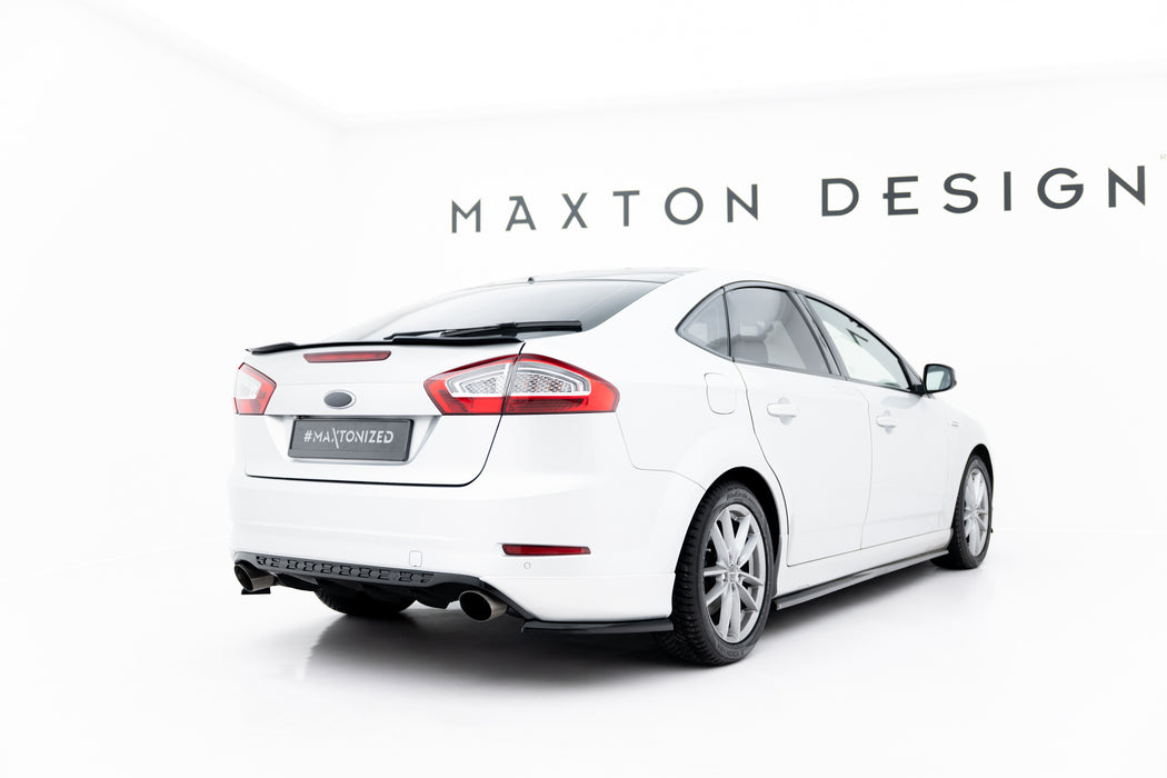 Maxton Design Rear Side Splitters Ford Mondeo ST-Line Sedan Mk4 Facelift