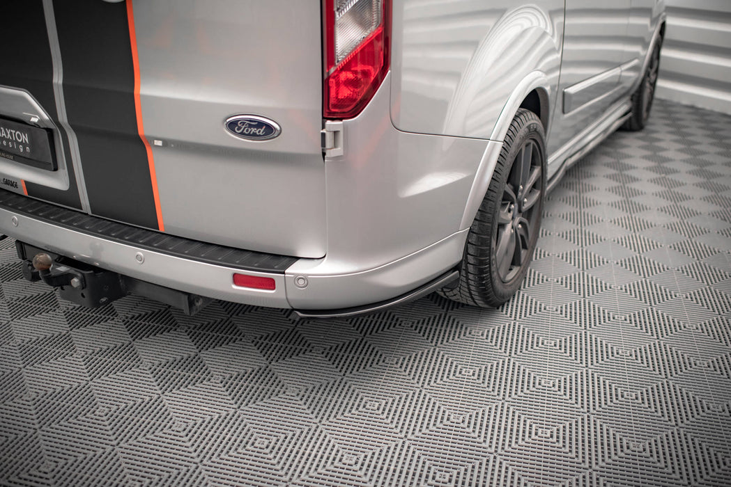 Maxton Design Rear Side Splitters Ford Transit Custom ST-Line Mk1 Facelift