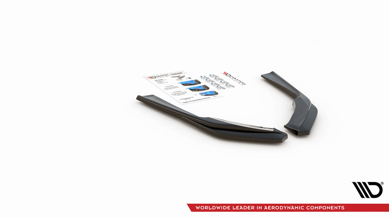 Maxton Design Rear Side Splitters Infiniti Q60 S Mk2