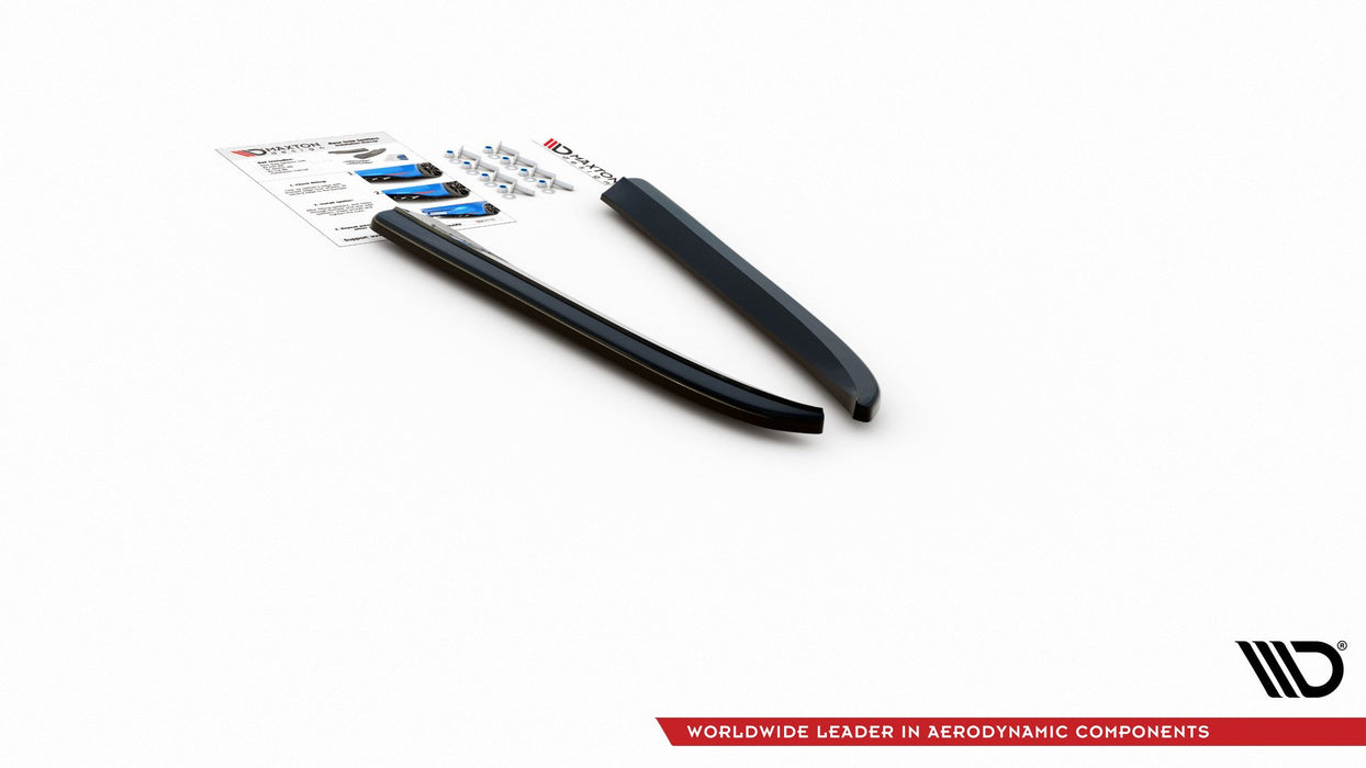 Maxton Design Rear Side Splitters Jaguar XJ R-Sport X351 Facelift