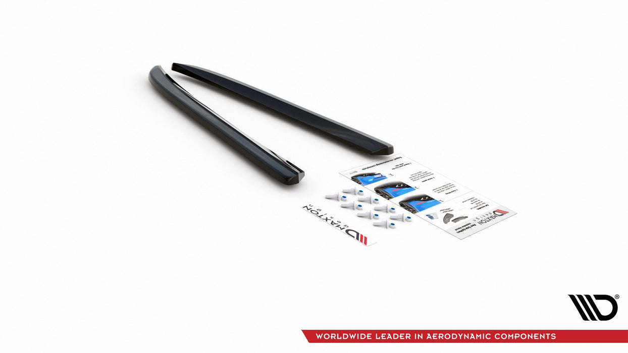 Maxton Design Rear Side Splitters Jaguar XJ R-Sport X351 Facelift