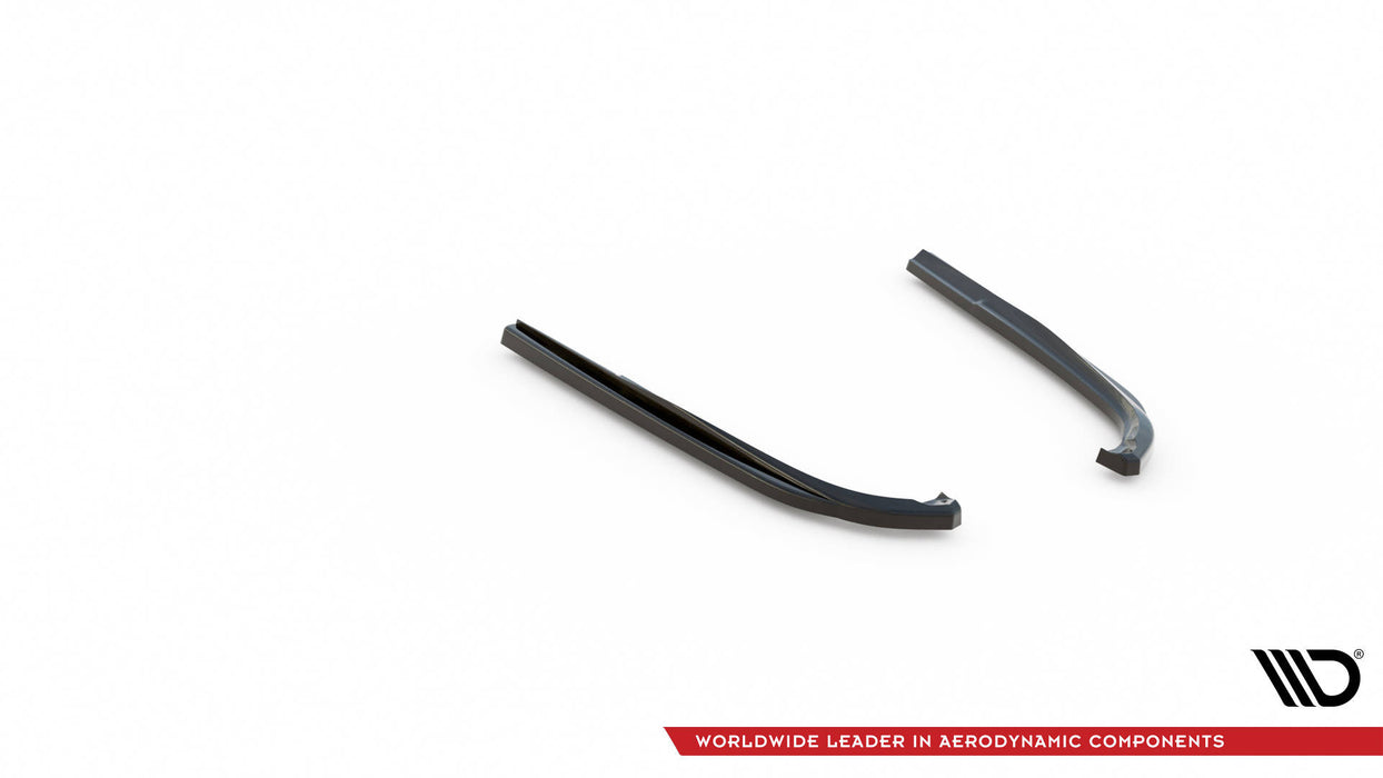Maxton Design Rear Side Splitters Lexus GS F Mk4 Facelift