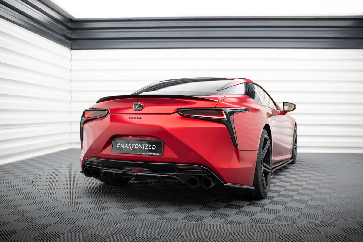 Lexus Rear Side Maxton Design Rear Side Splitters Lexus LC 500 — Maxton Design AU