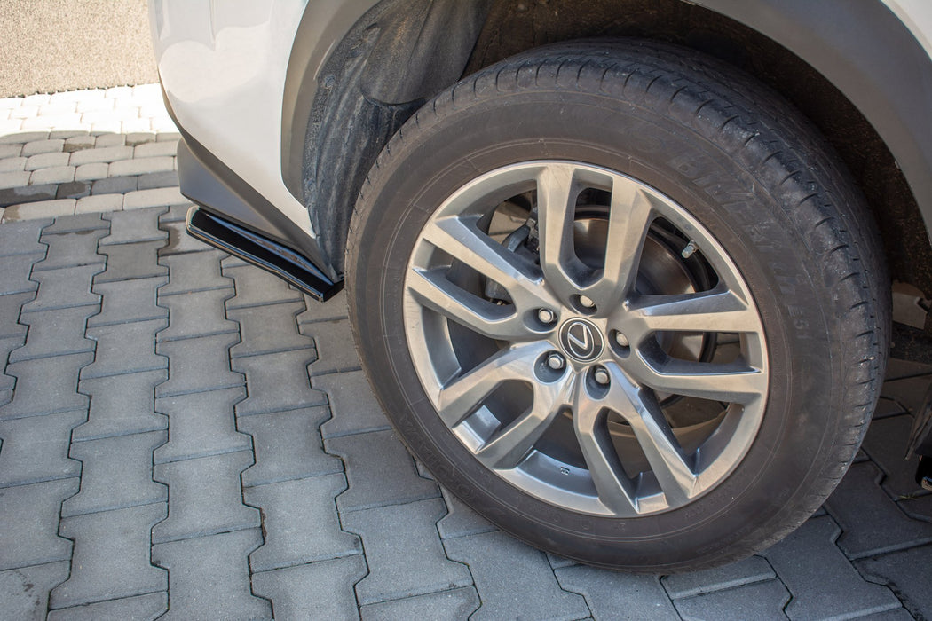 Maxton Design Rear Side Splitters Lexus NX Facelift
