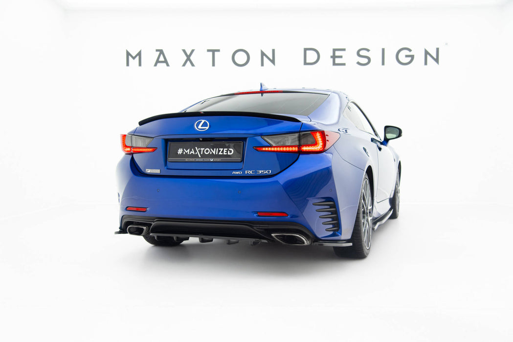Maxton Design Rear Side Splitters Lexus Rc Mk1