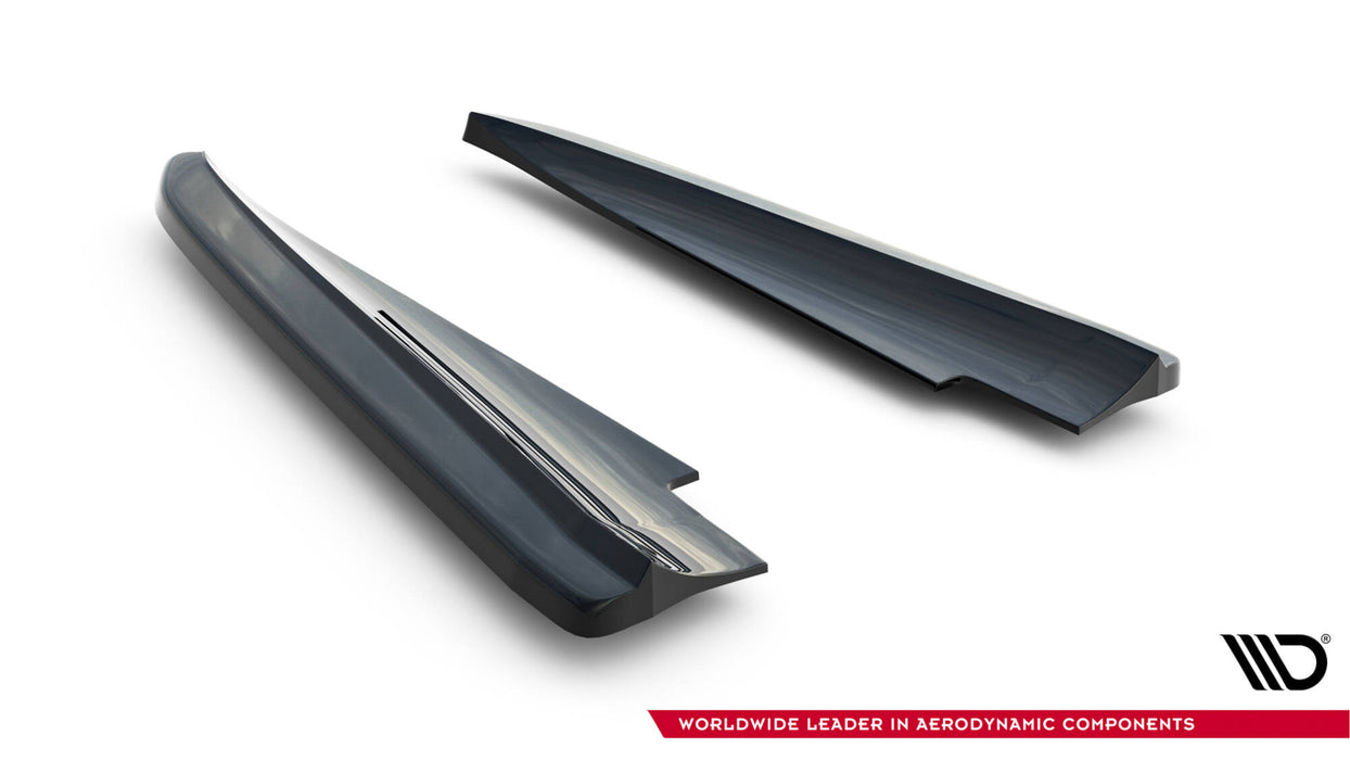 Maxton Design Rear Side Splitters Maserati Quattroporte Mk6