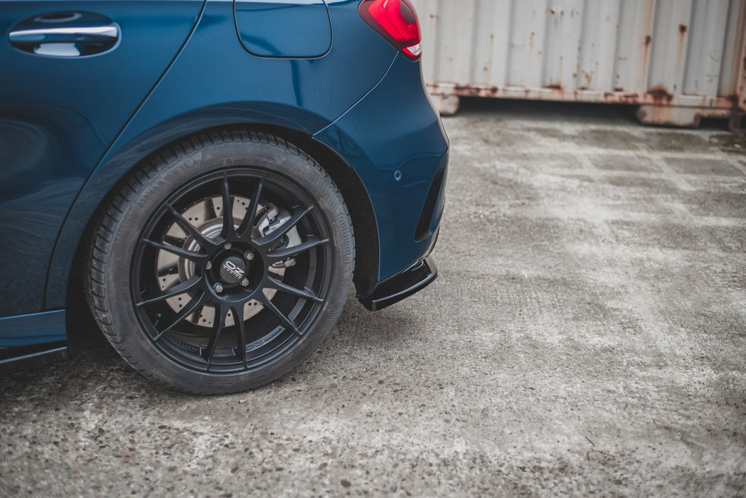 Maxton Design Rear Side Splitters Mercedes A35 AMG Aero Hatchback W177