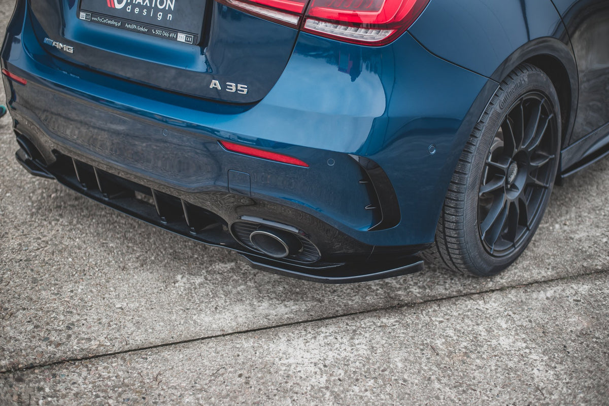 Buy Maxton Design Rear Side Splitters Mercedes A35 AMG Aero Hatchback ...