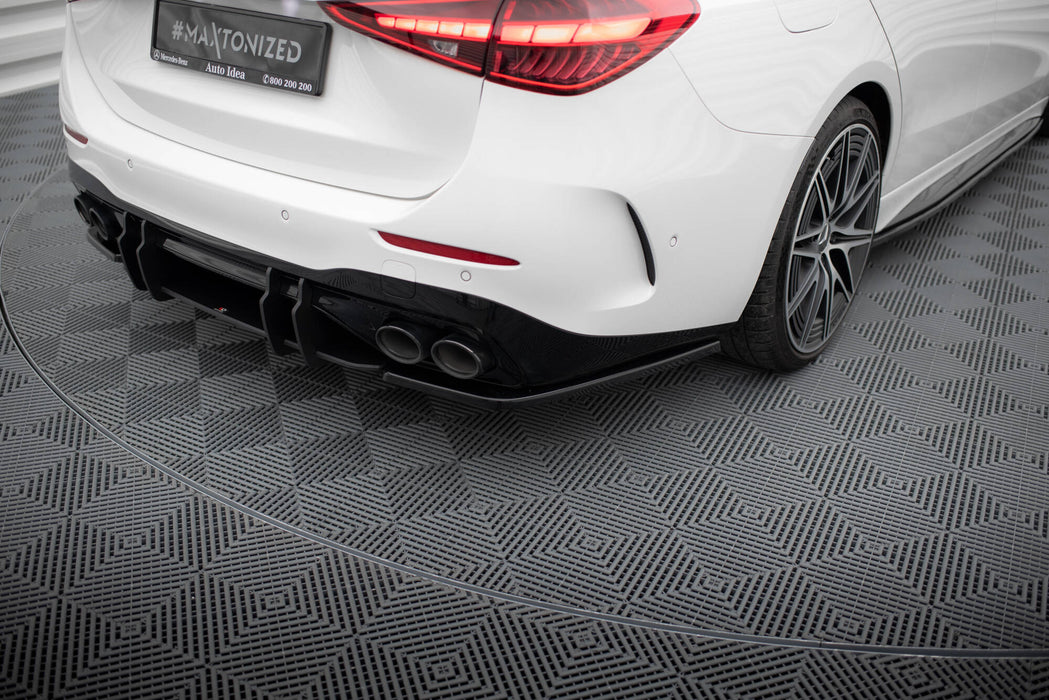 Maxton Design Rear Side Splitters Mercedes-Benz C AMG-Line / 43 AMG W206